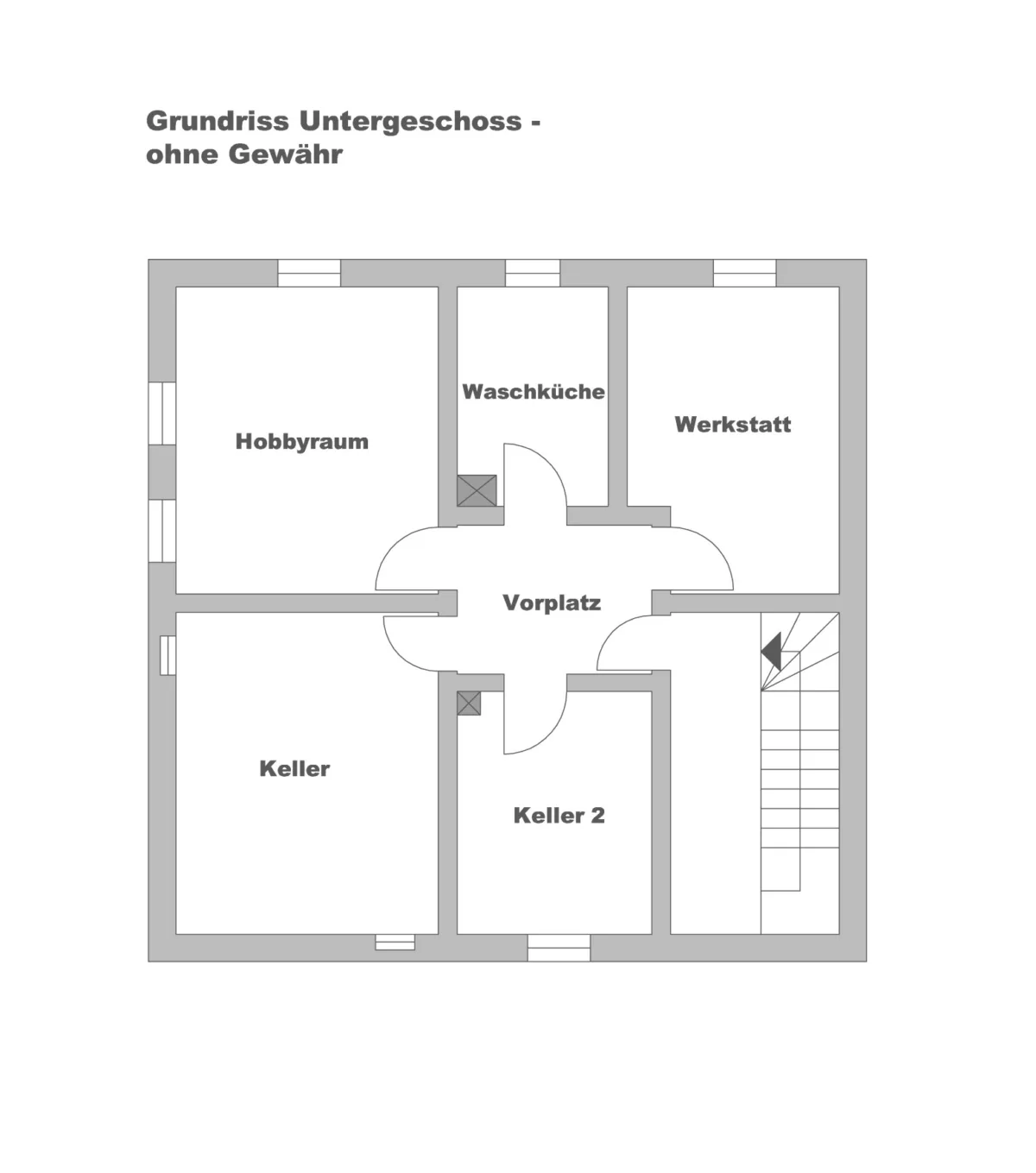 Grundriss D55 UG